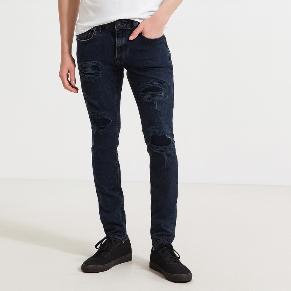 PacSun Men’s Skinny Jeans Distressed Style